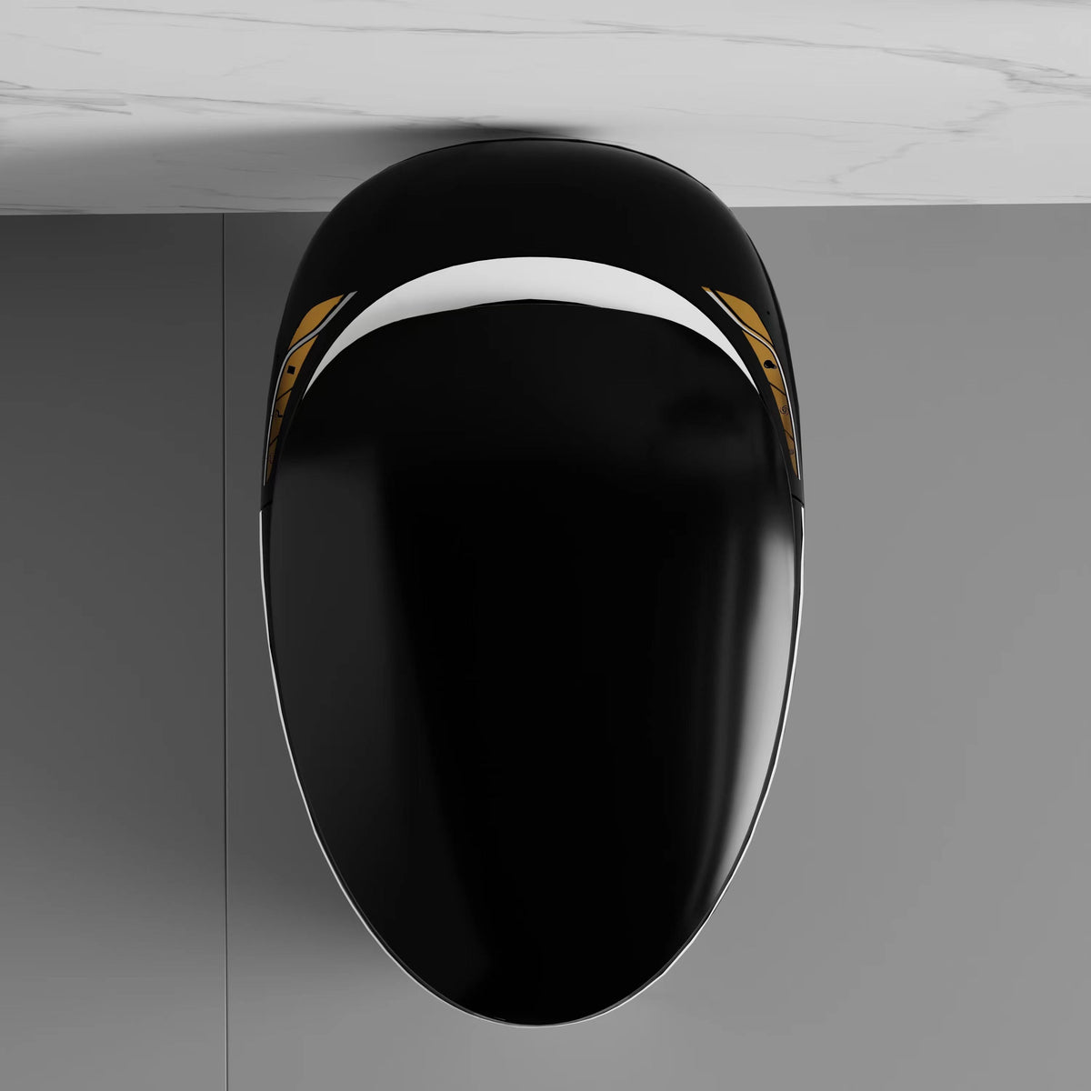 Smart Toilet with Bidet Built In, Auto Open/Close & Foot Sensor - White Porcelain