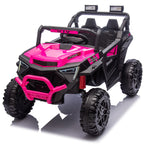 24V 400W Kids Ride On Electric UTV with Remote Control - Pink, Black, Blue