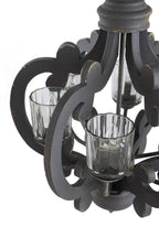 Farmhouse Chandelier with Adjustable Chain - Multiple Colors