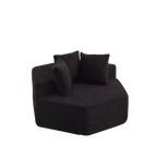54-inch Modern-style Hexagonal Single Lounge Chair