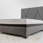10" Cooling Copper Infused Memory Foam Mattress with Supportive Construction - White