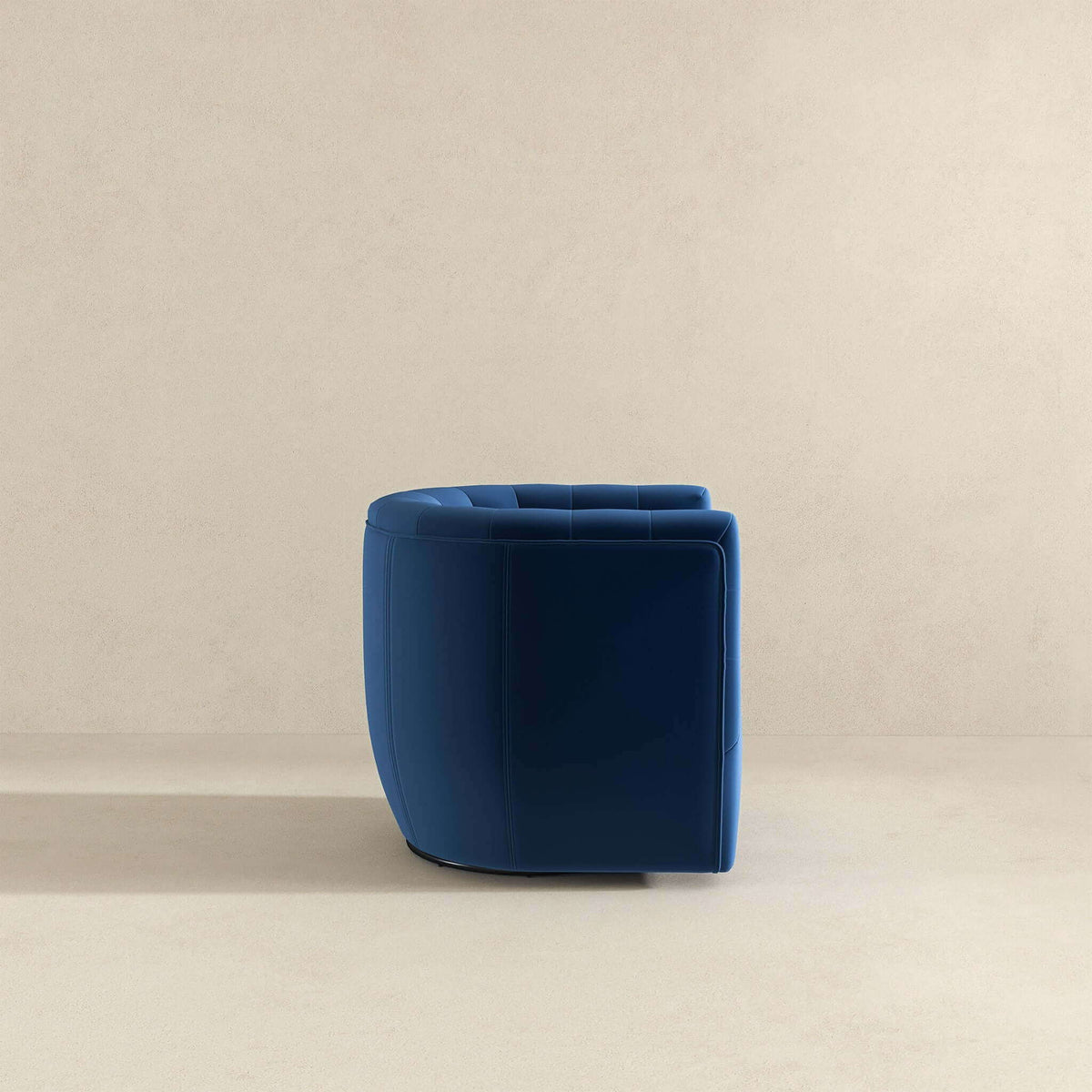 Ergonomic Design Swivel Chair with Tufted Accent - Multiple Colors