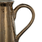 Gold Terracotta Pitcher Vase with Durable Ceramic Construction - Gold