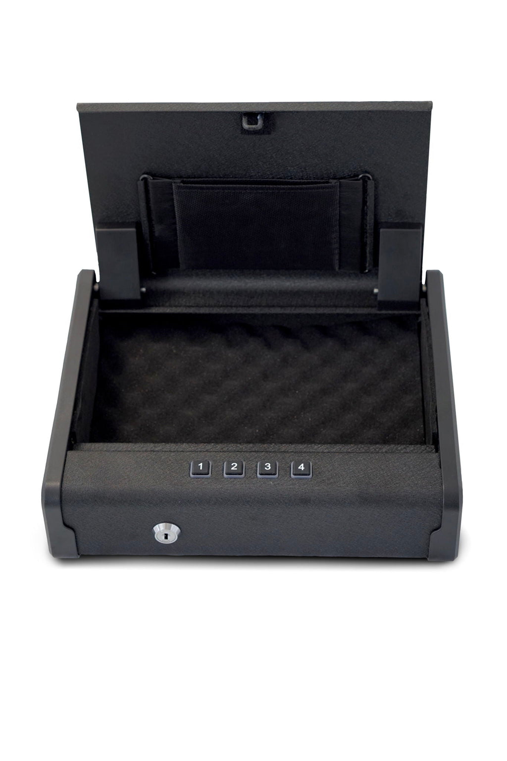 Portable Quick Access Safe with Steel Construction - Matte Black
