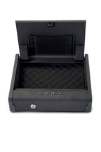 Portable Quick Access Safe with Steel Construction - Matte Black