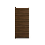Mulberry Wardrobe Closet with Adjustable Shelving - Dark Brown, Blue, or White