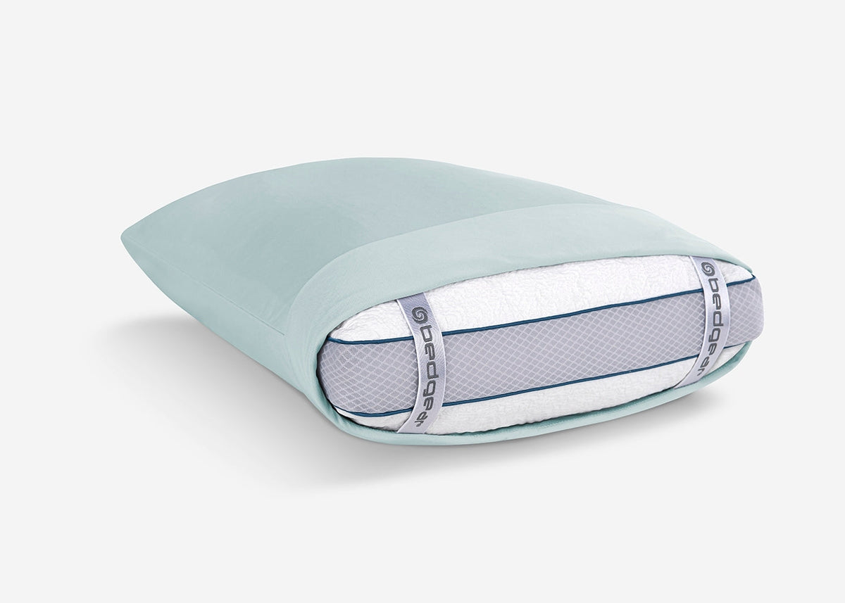 Split King Sheet Set with Powerband – Misty Blue