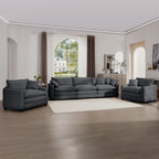 Oversized Deep-Seat Fabric Sofa & Chair Sets