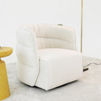 Walden Stylish Swivel Chair with Integrated Armrests - Multiple Colors
