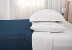 Navy Cooling Blanket with Dual-Sided Performance Fabrics - King Size