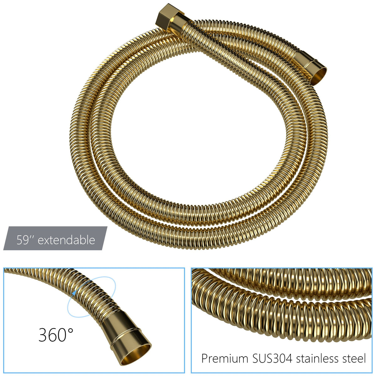 Modern Dual Shower Head System with 16" Ceiling Mount - Multiple Finishes