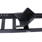 Heavy Duty Adjustable Motorcycle Stand / Wheel Chock with 1800 lb Capacity - Black