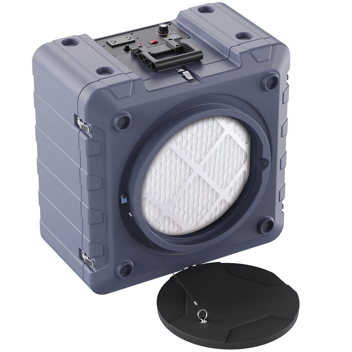 Air Scrubber with 3-Stage Filtration and UV-C Light - 800 CFM