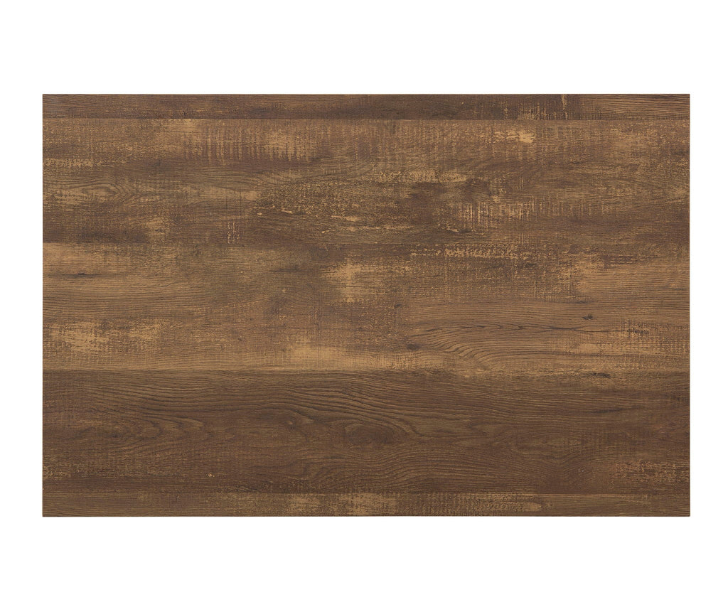Rustic Desk Writing Desk with Durable Construction - Taupe