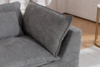 Cloud Couch Oversized Modular Sectional Sofa with Modular Design - Antique Grey