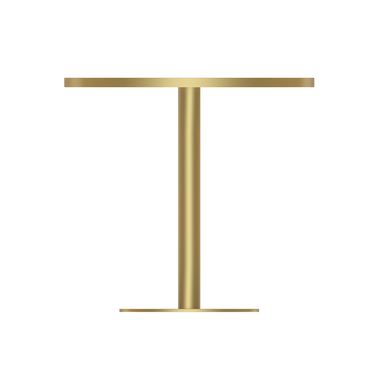 Round Modern Tulip Dining Table with Sintered Stone Top - Faux Marble