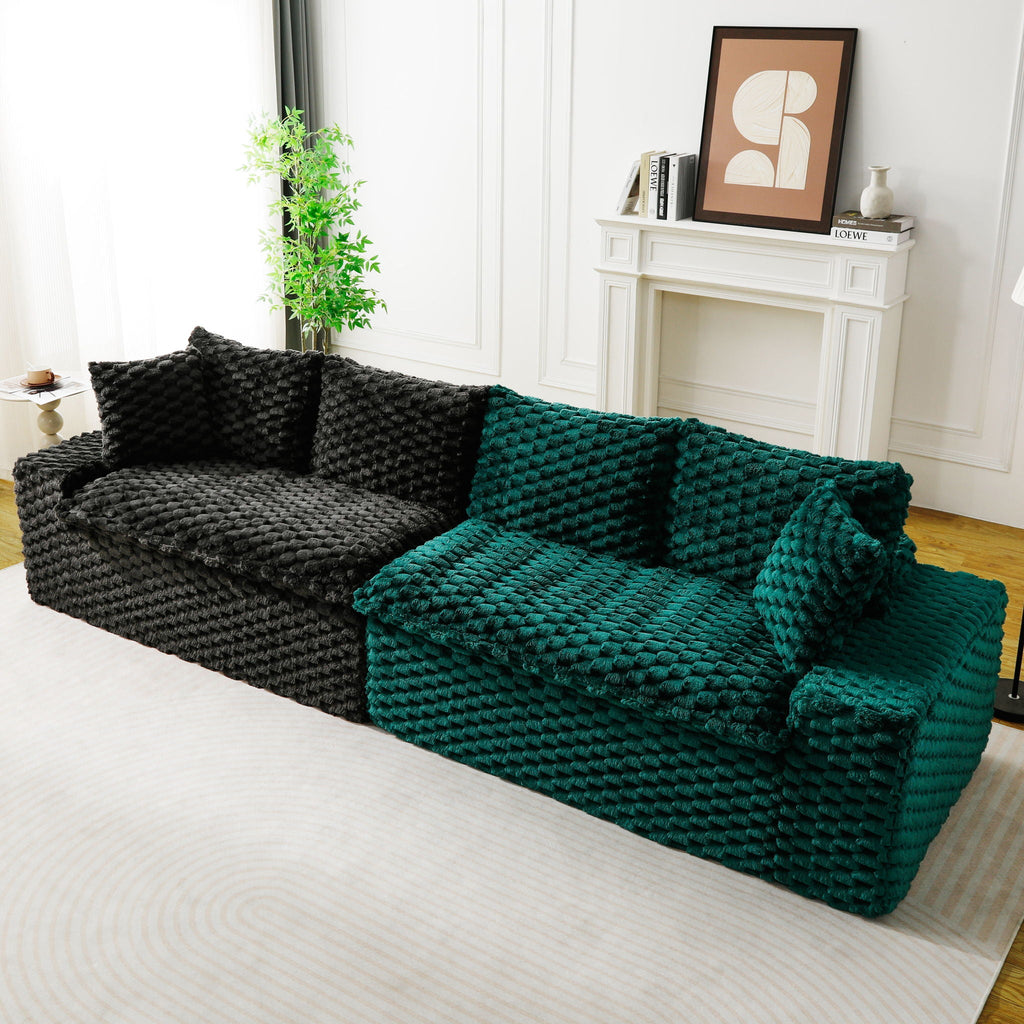Multifunctional Stationary Sofa with Adjustable Layout - Choice of Color