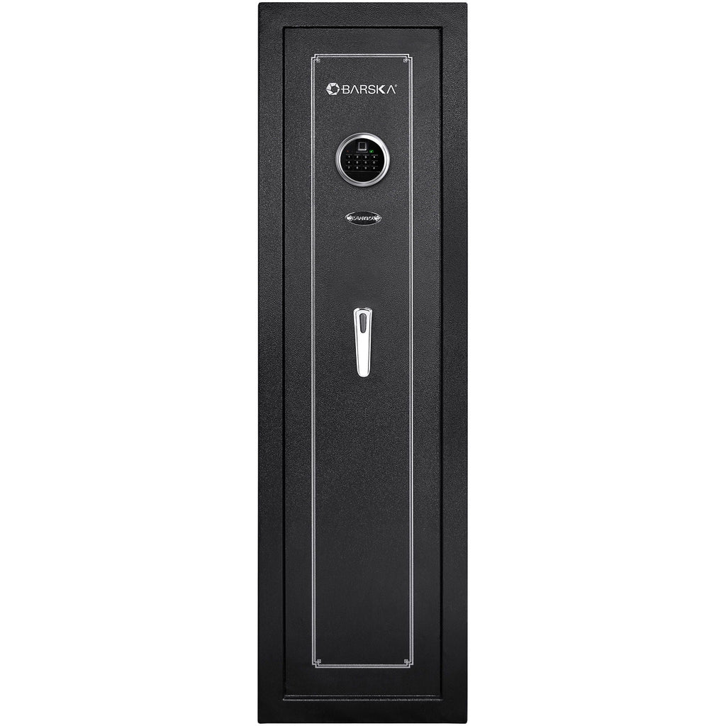 Biometric Keypad Riflesafe with Dual Access Security - Black