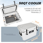 50 Quart Cooler with 6-Day Ice Retention - Outdoor