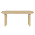 68.75" Wood Dining Table Set with 4 Chairs