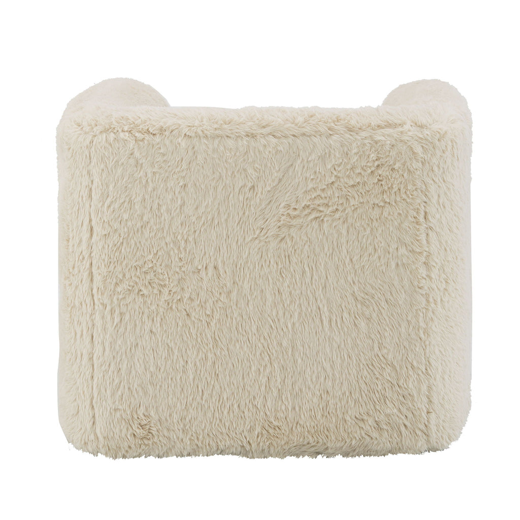 Swivel Chair with Full Foam Cushioning - Sand