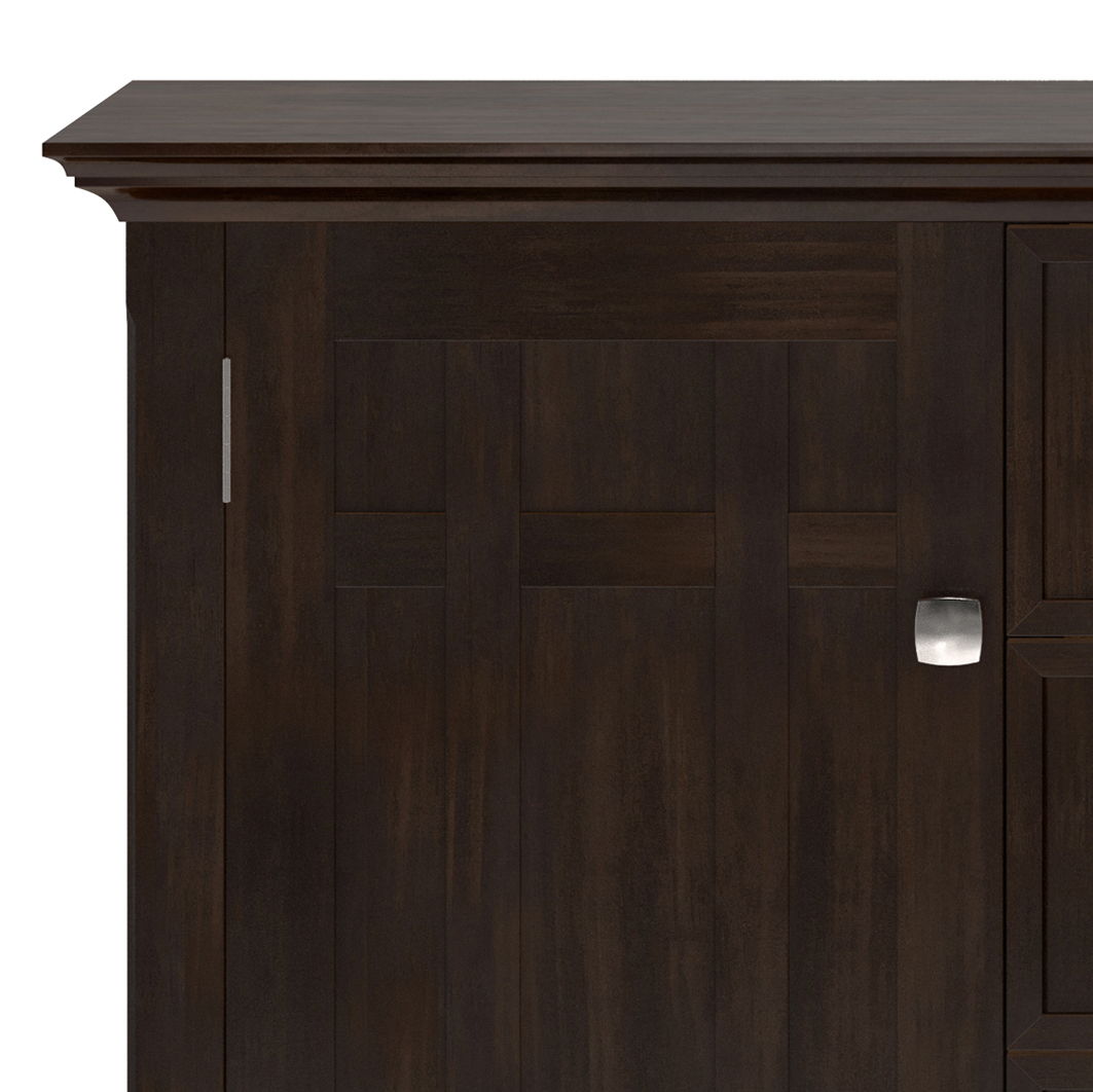 Bedford Sideboard Buffet with Ample Storage - Dark Tobacco Brown