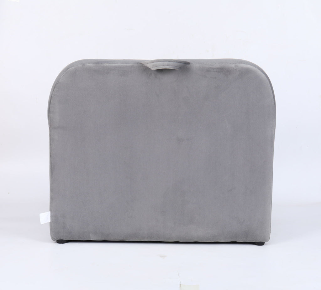 Durable Design Kids Club Sofa with Soft Fabric - Pink or Gray