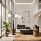 Royal 3 Arm Arc Floor Lamp