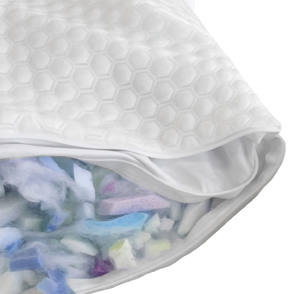Ghostpillow Shredded - Customizable Soft Fluffy Gel Memory Foam Pillow