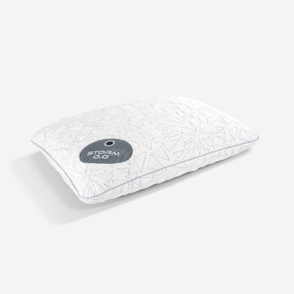 Storm Performance Cooling Pillow with Instant-Cooling Cover - White