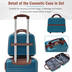 Hardshell Luggage Set 3-Piece Spinner with TSA Lock - Lightweight, Multiple Colors