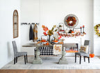 Fall Leaves Wreath Set - Orange Multi (Set of 12)