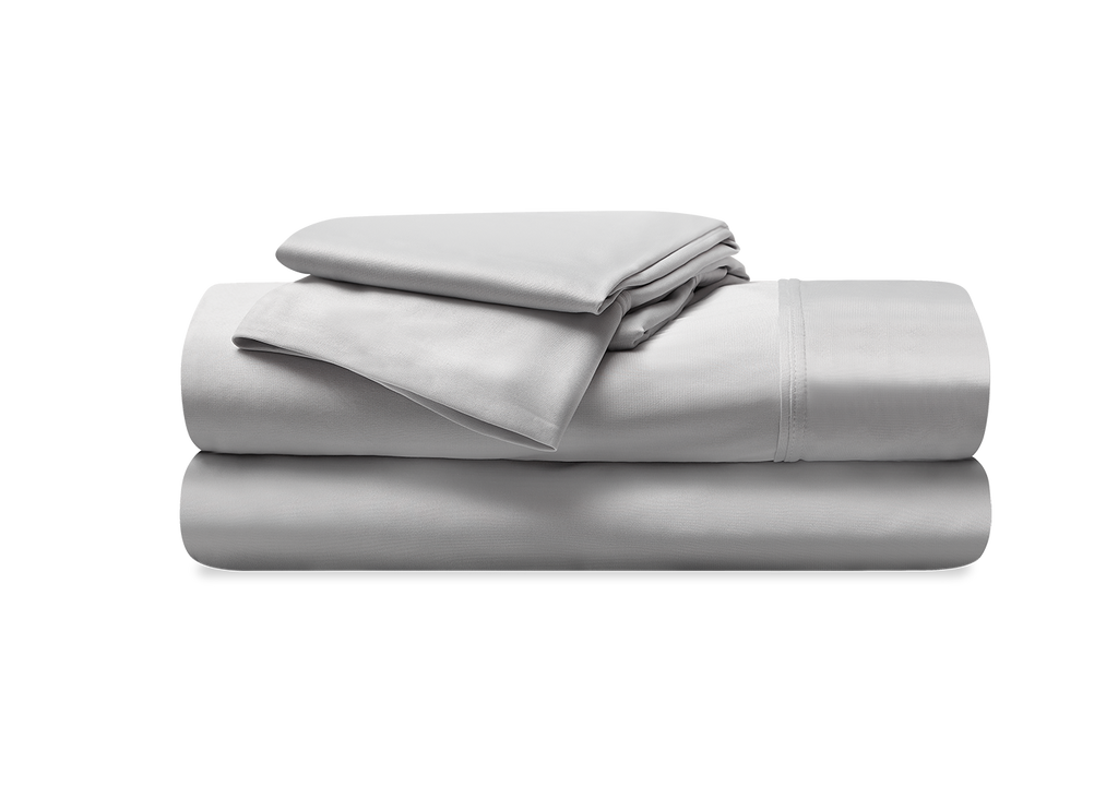 Dri-Tec Full Sheet Set with Powerband® – Light Grey