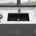 Granite Composite Workstation Undermount Kitchen Sink - Black or White