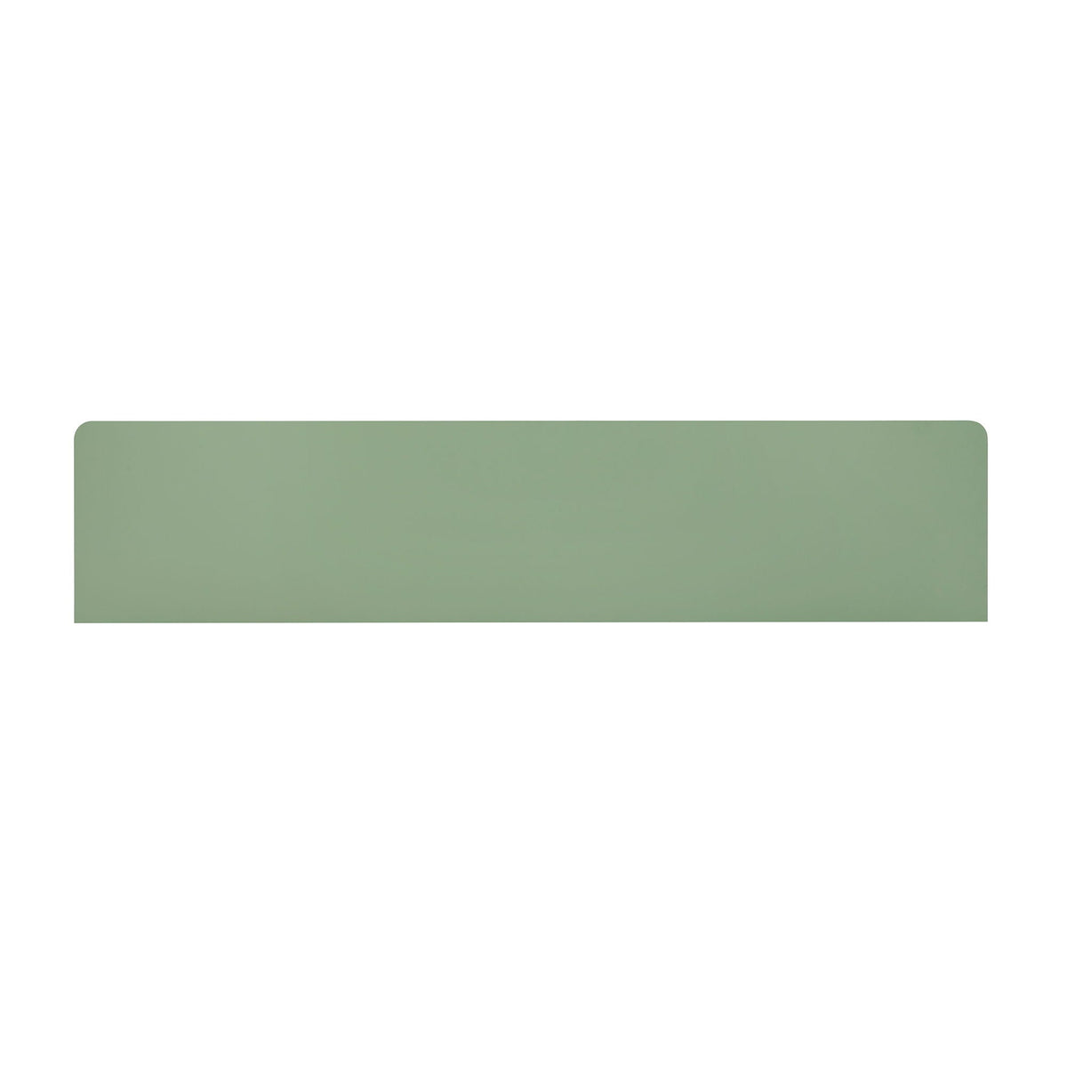 Sideboard With Adjustable Shelves and Soft Close Doors - White, Light Brown, Green