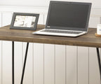 Rustic Desk Writing Desk with Durable Construction - Taupe