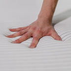 10" Cooling Copper Infused Memory Foam Mattress with Supportive Construction - White