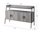 Samiya TV Stand - Gray