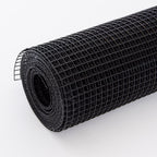 Vinyl Coated Hardware Cloth Fencing with 1/4" Mesh - Black