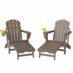 Stylish Folding Fire Pit Chair Set of 2