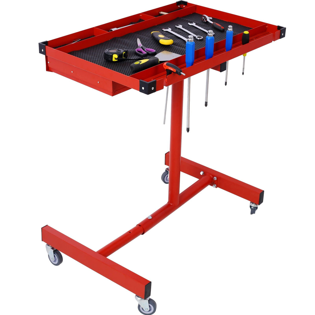 Adjustable Tear Down Work Table With Drawer