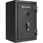 2.02 cu ft Biometric Keypad Fire Resistant Safe with Fingerprint Access - Black