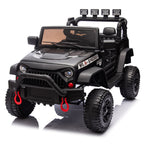 24V Kids Ride On Car with Remote Control and Bluetooth - Black