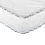 6-Inch Reversible Hybrid Mattress with Pressure Relief and Cooling Technology - White