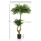 Artificial Dracaena Tree Indoor Faux Plant - 150Cm - Green