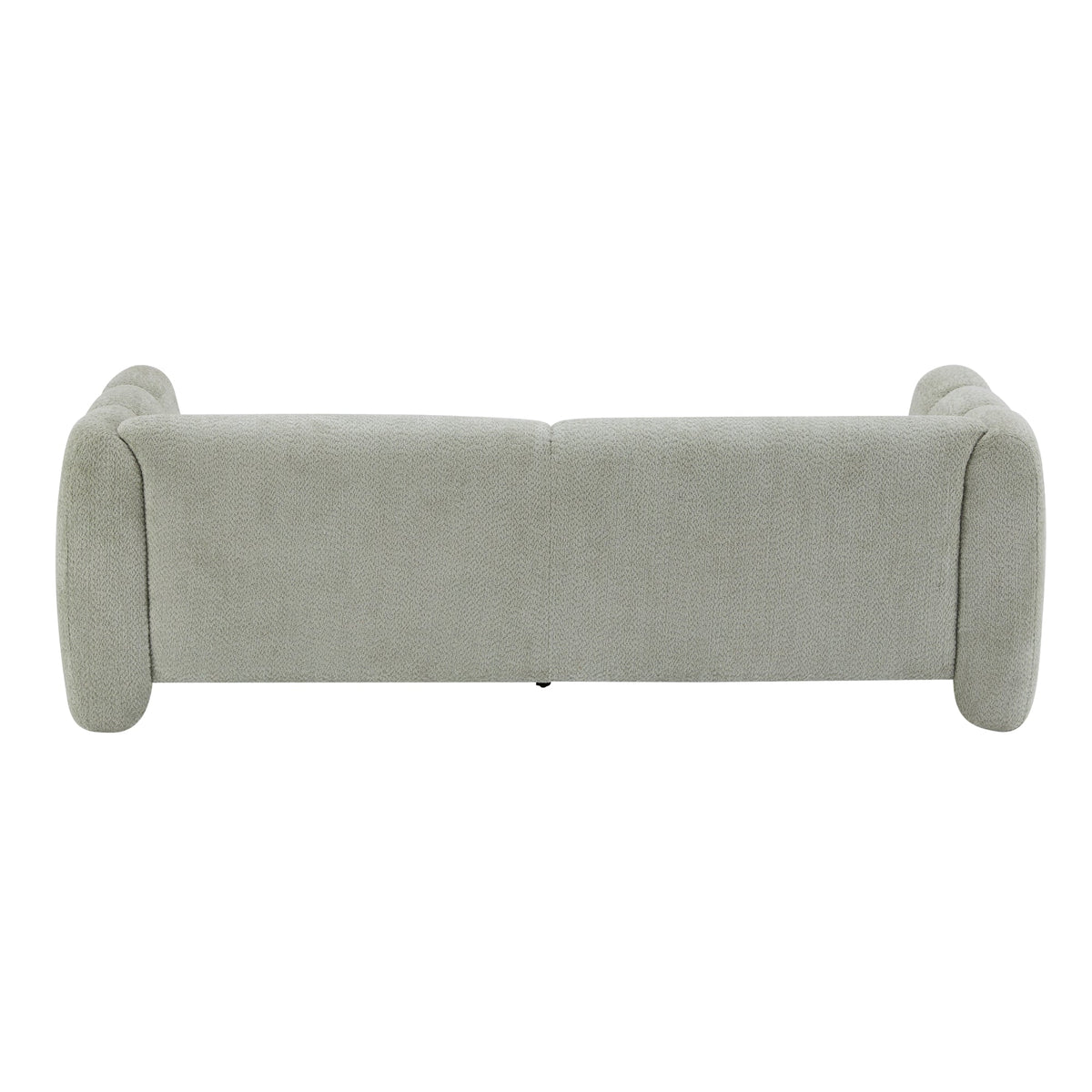 83" 3-Seater Sofa with Wave Design – Light Fabric