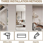 Full Body Round Corner Mirror