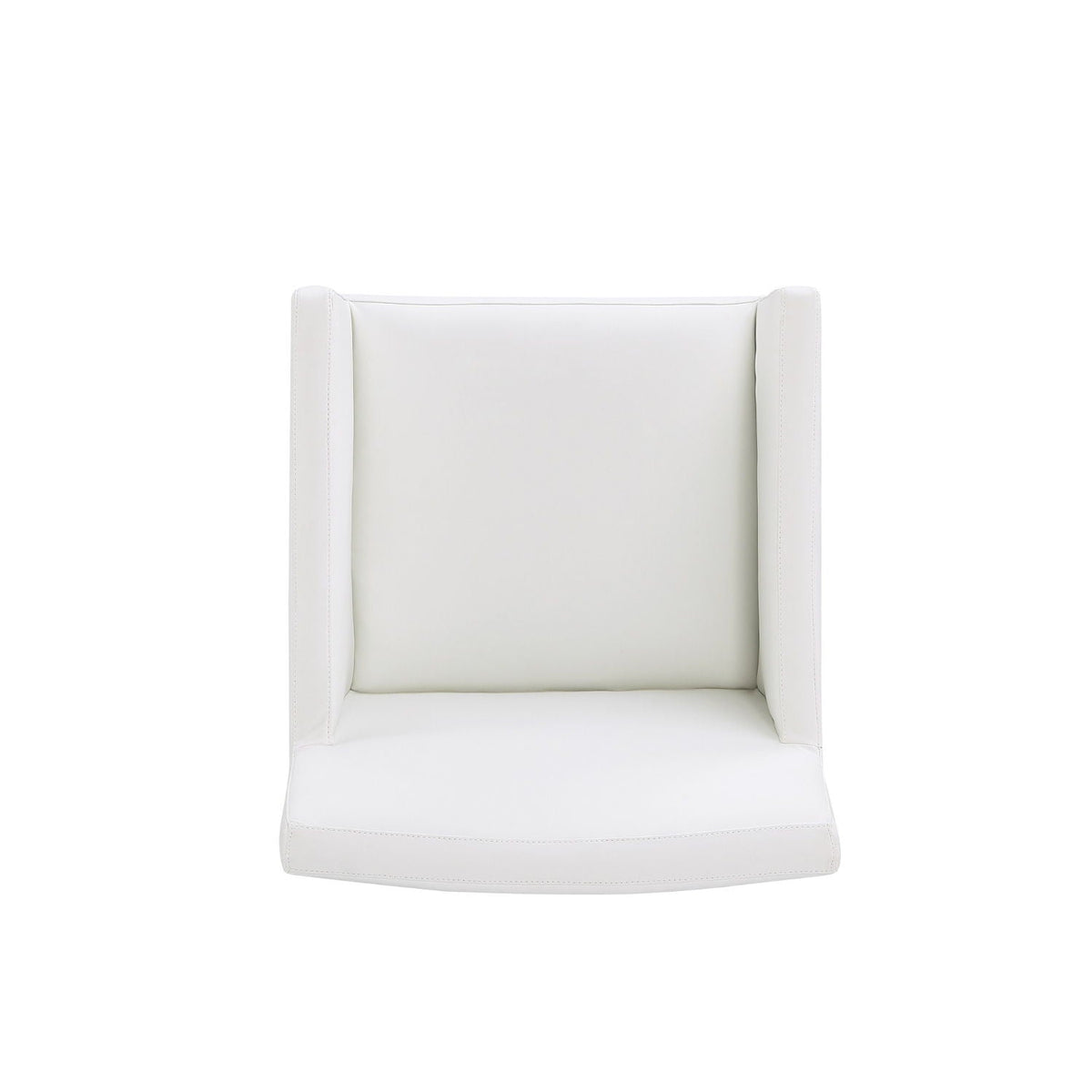 Square Armchair with Upholstered Seat - Available in Multiple Colors