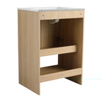 Modern Freestanding Bathroom Vanity With 2 Soft Closing Doors