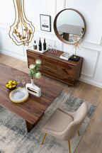4 Light Chandelier - Adjustable Hanging Light Fixture